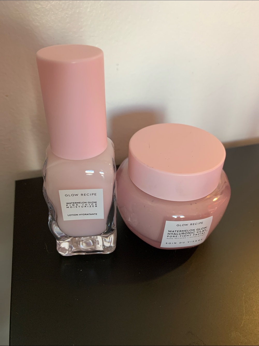 Glow Recipe Watermelon Glow Pink Skincare Duo moisturiez and pore refining